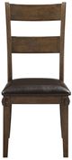 ACME Furniture Nabirye 2-Piece Esspresso/Oak Dining Chair Set-2