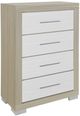 Global Furniture USA Emma 5-Piece Natural/White King Storage Panel Bedroom Set-4