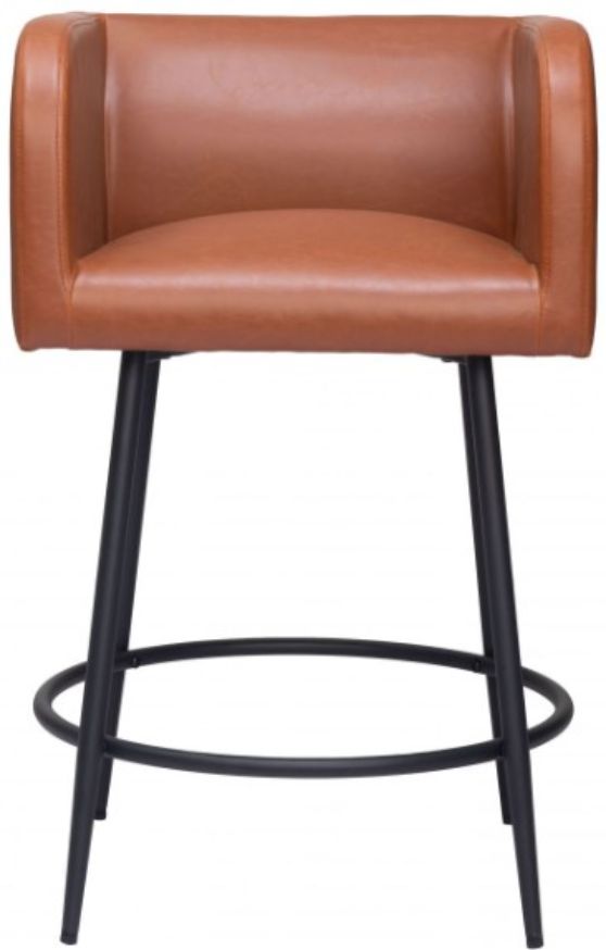 Zuo® Modern Horbat Brown Counter Stool-2