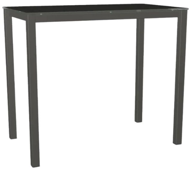 Amisco Customizable Harrison Glass Top Bar Height Dining Table-0
