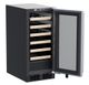 Marvel 2.7 Cu. Ft. Stainless Steel Wine Cooler-1