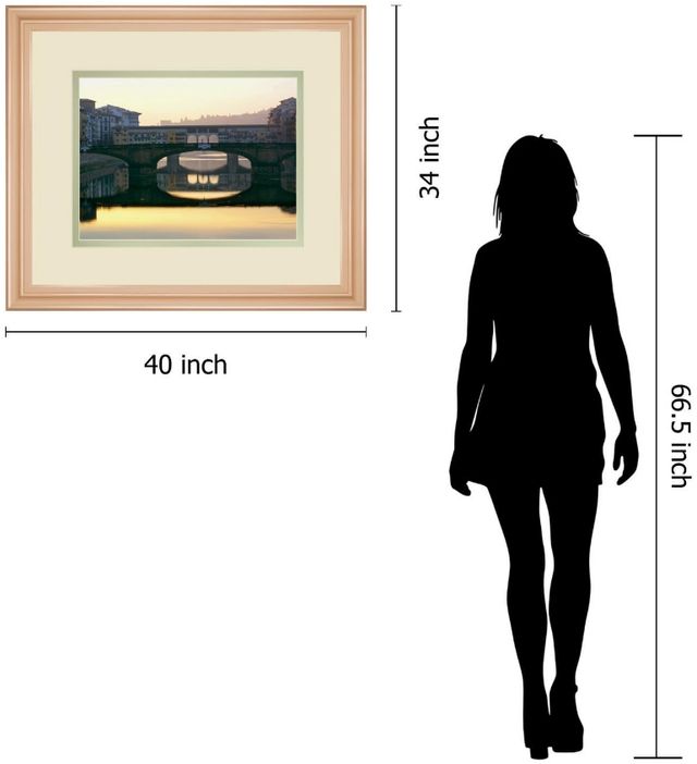 Classy Living Bill Philip Ponte Vecchio Wall Art-2