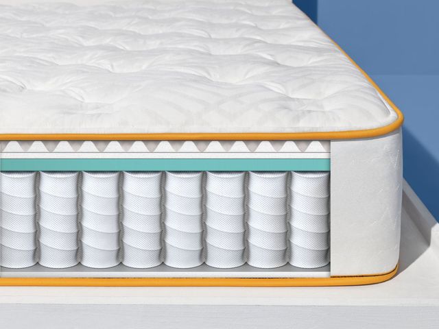 Simmons® Comfort Vibezzz Wrapped Coil Plush Tight Top Queen Mattress-5