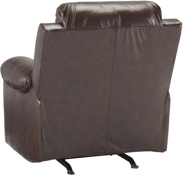 Signature Design by Ashley® Rackingburg Mahogany Rocker Recliner-2