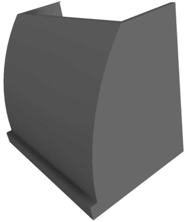 Vent-A-Hood® 36" Gunsmoke Wall Mounted Range Hood-1