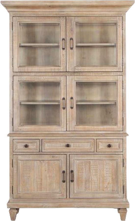 Magnussen Home® Lancaster Dovetail Gray Dining Cabinet-3