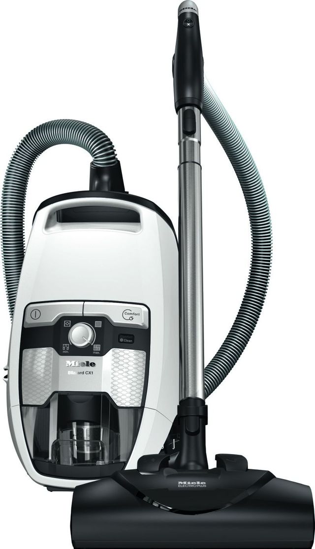 Miele Vacuum Blizzard CX1 Cat & Dog Lotus White Canister Vacuum-0