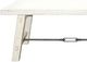 Sunny Designs™ Marina White Sand Dining Table with Turnbuckle-4