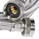 Marcone 5 Ft. Braided Stainless Steel Washer Fill Hose-0