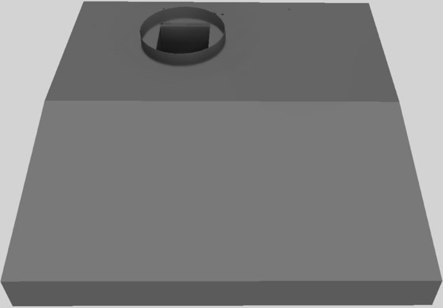 Vent-A-Hood® 30" Gunsmoke Wall Mounted Liner Insert-0