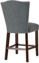 Olliix by Madison Park Blue Nate Counter Stool-4