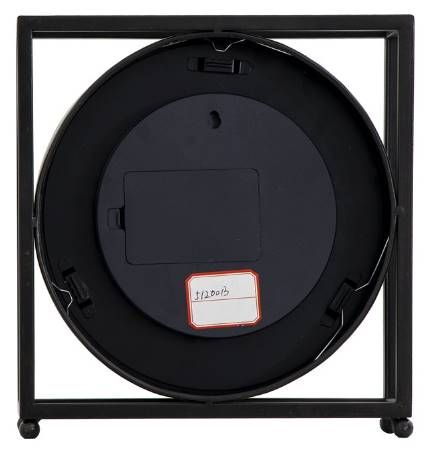 YHD Black/Off-White Table Clock-3