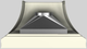 Vent-A-Hood® Designer Series 54" Biscuit Wall Mounted Range Hood-2