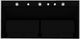 Vent-A-Hood® 48" Black Wall Mounted Liner Insert-2