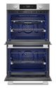 KitchenAid® 27" PrintShield™ Stainless Steel Smart Double Electric Wall Oven with Assisted Cook Cycles-1