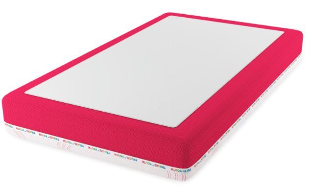 Glideaway® Youth Pink Twin Memory Foam Mattress-2