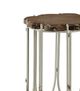 Forty West Carol Brown/White Side Table-1