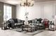Furniture of America® Ronja Black Loveseat-1