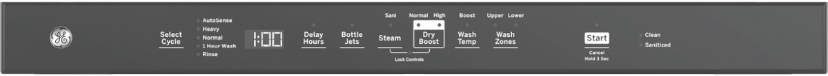 GE® 24" Fingerprint Resistant Stainless Steel Top Control Built In Dishwasher-6