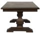 Liberty Furniture Lucca Dark Brown Double Pedestal Table-2