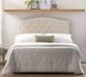 Weekender™ Bowen Pearl Upholstered Queen Headboard-2