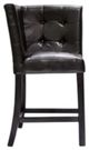Furniture of America® Bahamas Black Corner Counter Chair-0