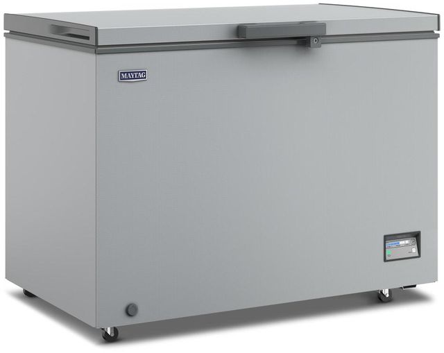 Maytag® 44" 11 Cu. Ft. Gray Garage Ready Chest Freezer with Freezer-to-Fridge Convertibility-2