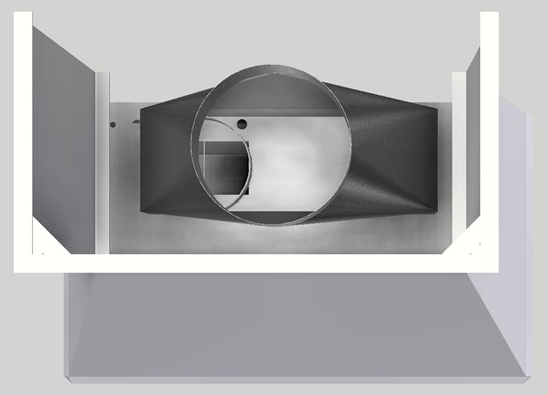 Vent-A-Hood® 48" White Wall Hood-1