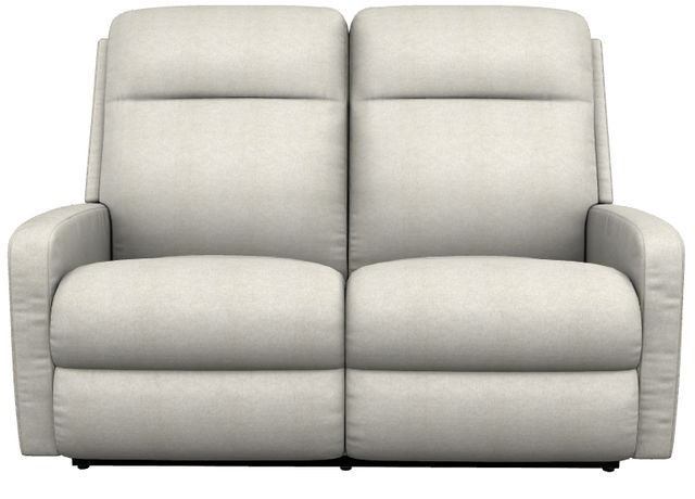 La-Z-Boy® Finley Oyster Power Reclining Loveseat with Headrest-1