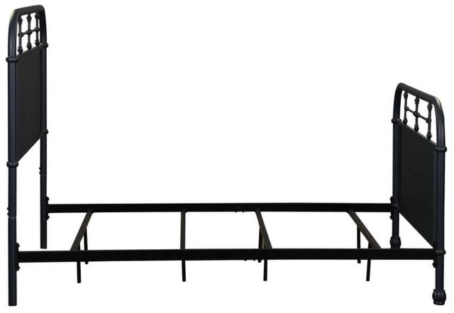 Liberty Furniture Vintage Navy Full Youth Metal Rod Bed-3