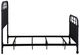 Liberty Furniture Vintage Navy Full Youth Metal Rod Bed-3