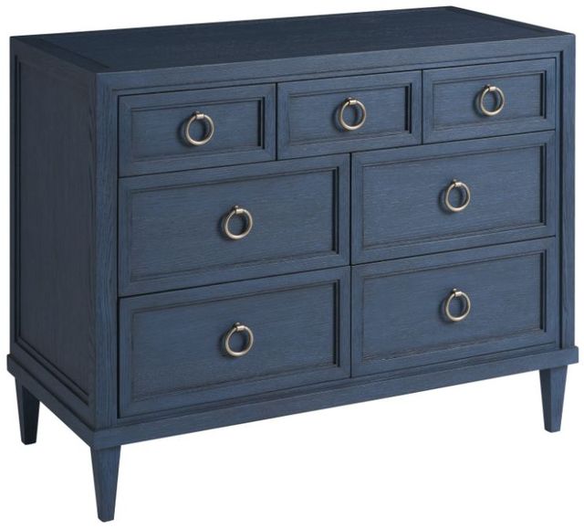 Lexington Home Sunday Morning Ocean Bluff Indigo Hall Chest-0