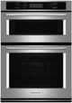 KitchenAid® 30" Stainless Steel Oven/Microwave Combo Electric Wall Oven-0