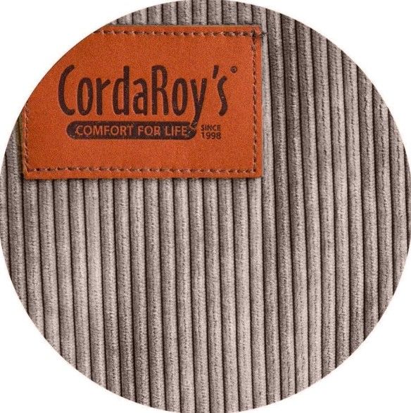 CordaRoy's® Gray Corduroy King Bean Bag Cover-0