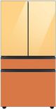 Samsung Bespoke 18" Sunrise Yellow Glass French Door Refrigerator Top Panel-3