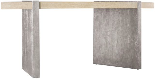 Hooker® Furniture Melange Selleck Light Wood/Silver Writing Desk-0