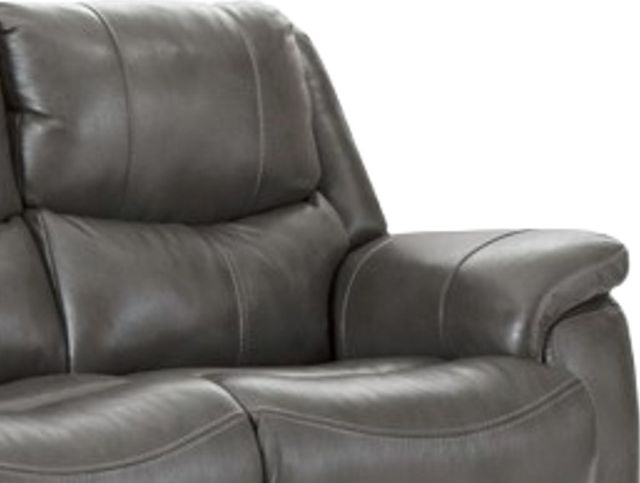 HomeStretch Galaxy Gray Double Power Reclining Sofa-1