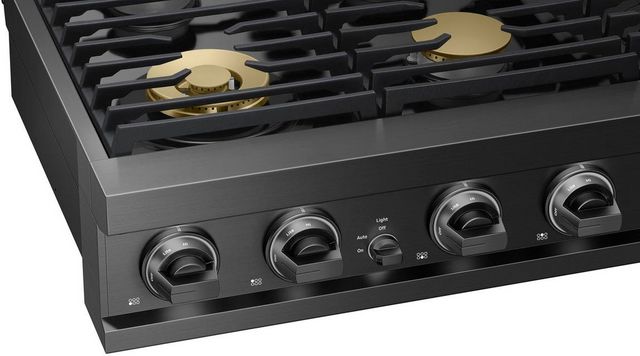 Dacor® 36" Graphite Stainless Natural Gas RangeTop-4