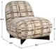 Uttermost® Evans Caramel/Mocha Modern Armless Accent Chair-3