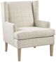Olliix by Martha Stewart Beige Decker Accent Armchair-2