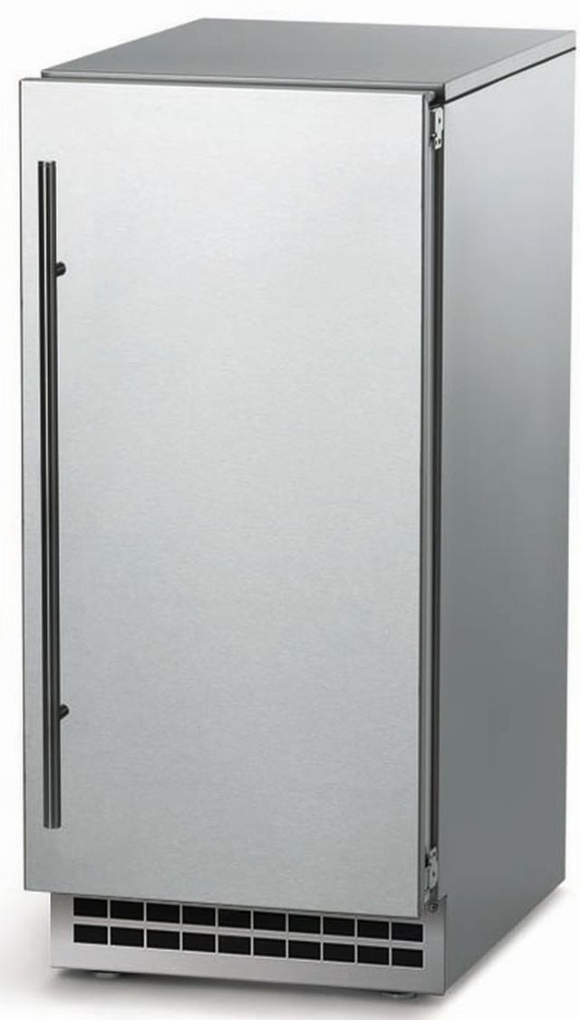Scotsman® Brilliance® 15" 65 lb. Stainless Steel Ice Maker with Drain Pump -2