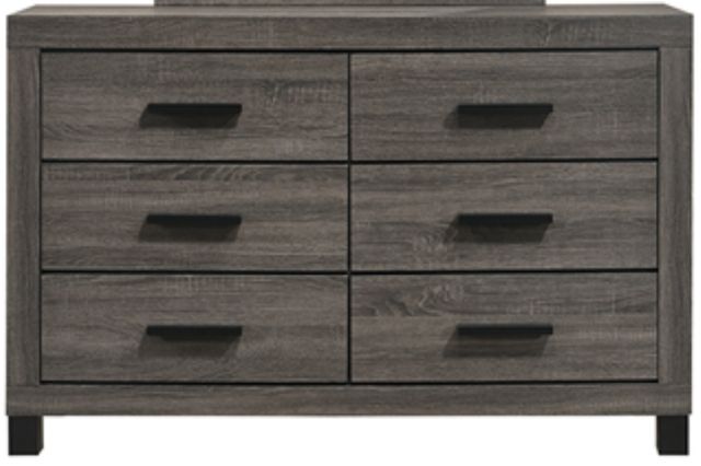 American Wholesale Furniture Salt Creek Distressed Gray Dresser-1