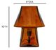 TOV Furniture Luca Smokey Brown Glass Table Lamp-2