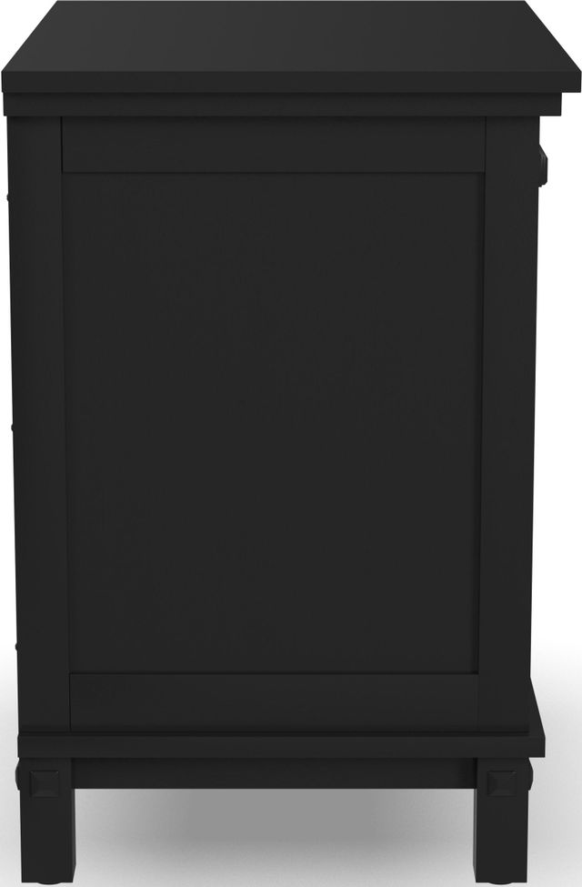 homestyles® Oak Park Black Nightstand-3