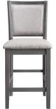 New Classic® Home Furnishings Amy 2-Piece Gray Counter Stool-2