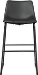 Signature Design by Ashley® Centiar Black Pub Height Bar Stool-1