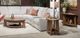 Magnussen Home® Tanner Tawny Brown Pie Shaped Lift Top Cocktail Table with Casters-1