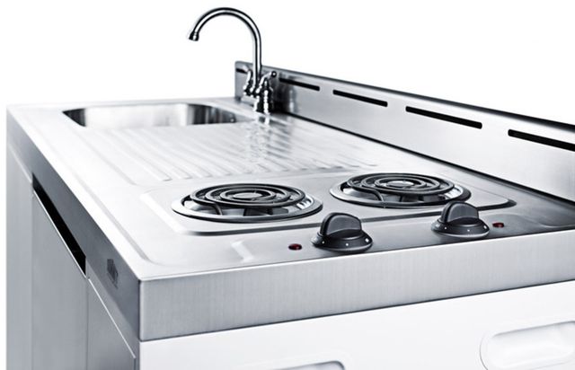 Summit® 60" White All-In-One Kitchenette-2