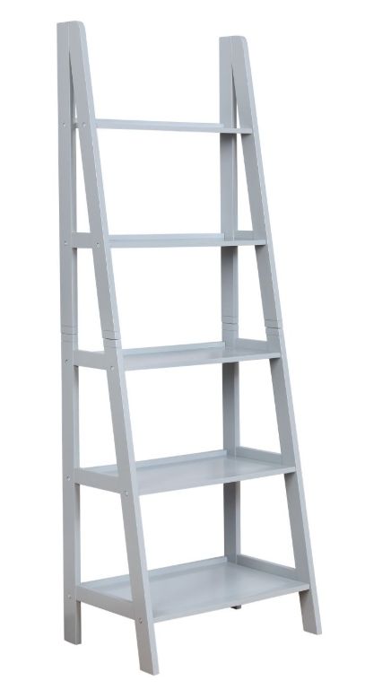 Linon Rossland Gray Bookshelf-0