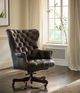 aspenhome® Jefferson Burnished Walnut Executive Chair-1